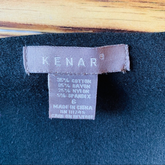 Kenar Black Skirt Rubber Ribbon on Botton Hem - Picture 3 of 4